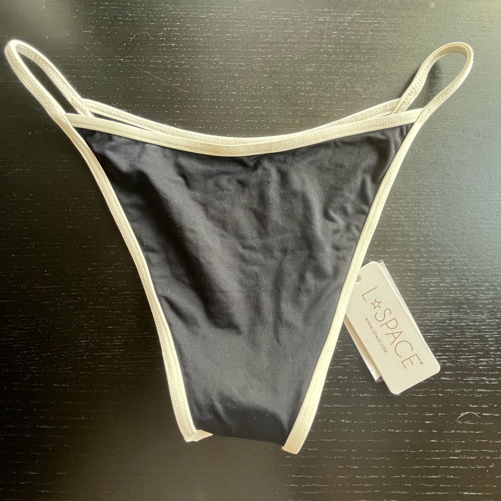 L*Space Black Bitsy Bottom - Picture 2 of 5